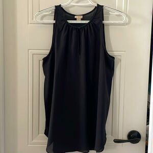 J. Crew Factory Black Sleeveless Blouse